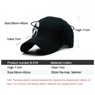 Czapka DARK BARON bejsbolówka haftowana