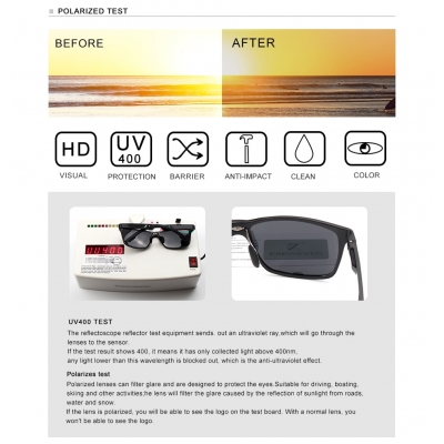 Okulary przeciwsłoneczne KINGSEVEN sportowe polaryzacja UV400