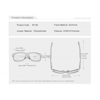 Okulary przeciwsłoneczne KINGSEVEN sportowe polaryzacja UV400