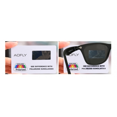 Okulary przeciwsłoneczne AOFLY polaryzacja UV400 nerdy ndst.