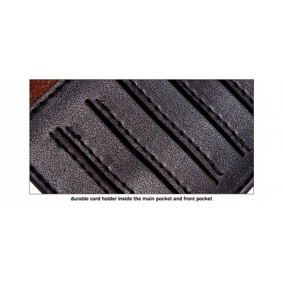 Portfel POLO bilon saszetka skóra naturalna