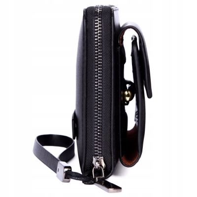 Portfel POLO bilon saszetka skóra naturalna