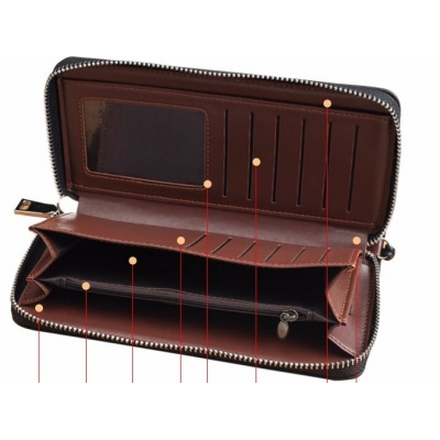 Portfel KANGAROO bilon impregnowana bawełna