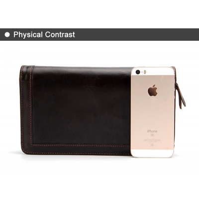 Portfel męski WESTAL bilon skóra naturalna saszetka