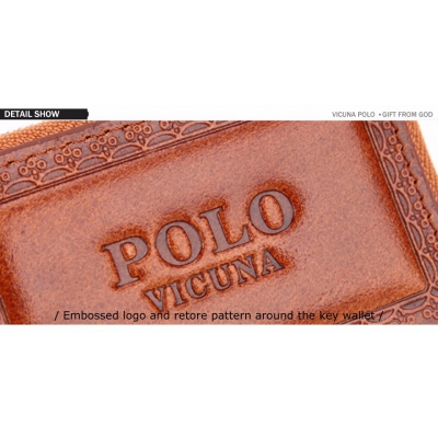 Etui na klucze POLO brelok skóra naturalna