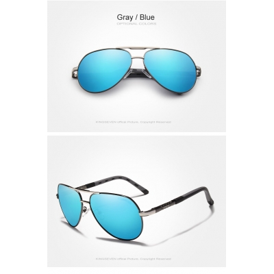 Okulary przeciwsłoneczne KINGSEVEN polaryzacja UV400 Aviator 2 kolory