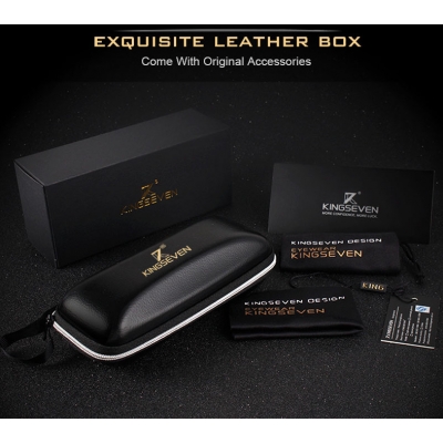 Okulary przeciwsłoneczne KINGSEVEN polaryzacja UV400 Aviator 2 kolory