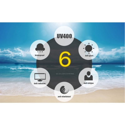 Okulary R.B.Space przeciwsłoneczne polaryzacja UV400 Aviator