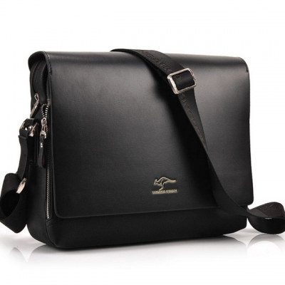 Torba męska KANGAROO aktówka listonoszka czarna