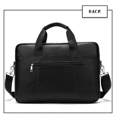 Torba aktówka WESTAL skóra naturalna