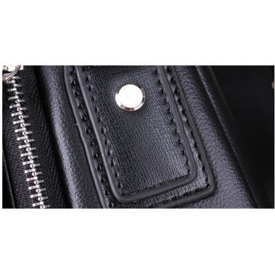 Torba KANGAROO męska listonoszka czarna